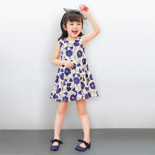 Beast4you BabyGirl's Unique Designer Floral's Tunic Dress (Combo Pack Of 2) for Baby Girls.