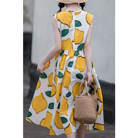 Kids New Fashion Yellow_Green Frock & Dresses for Baby Girls.