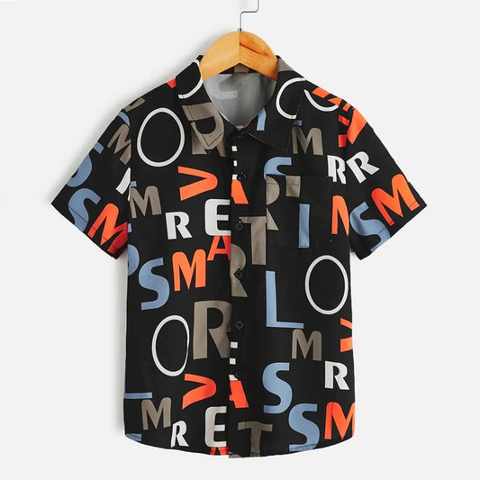 Stylish Multicolors Designer Button Front (Combo pack For 5) Shirt For Boy.