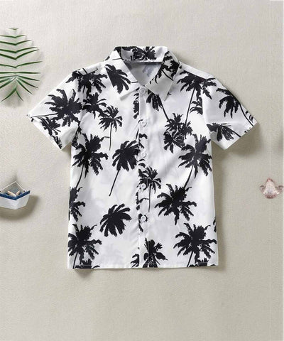 Beast4you Palm Tree Beach Shirt For Boy.