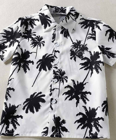 Beast4you Palm Tree Beach Shirt For Boy.