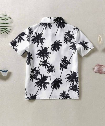 Beast4you Palm Tree Beach Shirt For Boy.