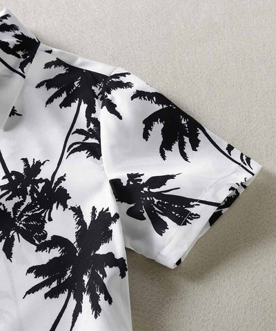 Beast4you Palm Tree Beach Shirt For Boy.