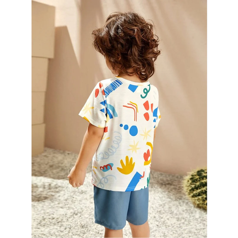 Beast4you Boy's Cartoon Graphic Tee T-Shirt For Boy's & Girl's..