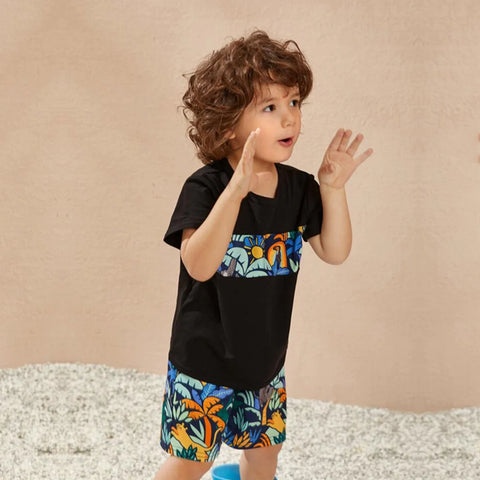 Beast4you Stylish Baby Two Piece Set Shirt & Short And (Combo Pack Of 3) T-Shirt & Shorts.