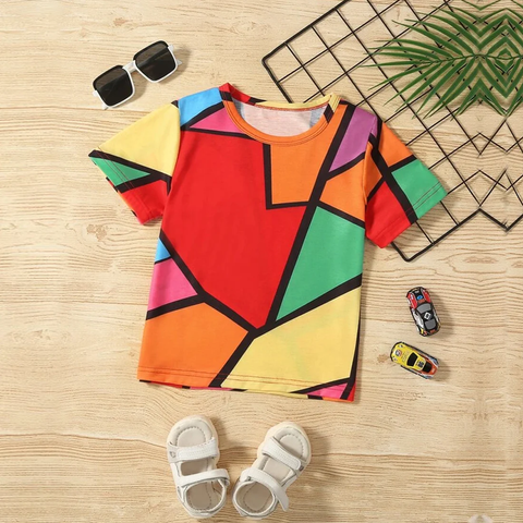 Beast4you Plus Color Block T-Shirt For Boy's & Girl's..