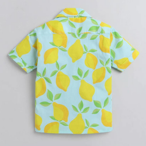 Beast4you Lemony Digital printed Boys Shirt