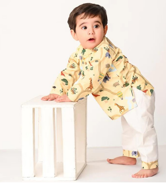 Beast4you Fun at Safari Kurta Set